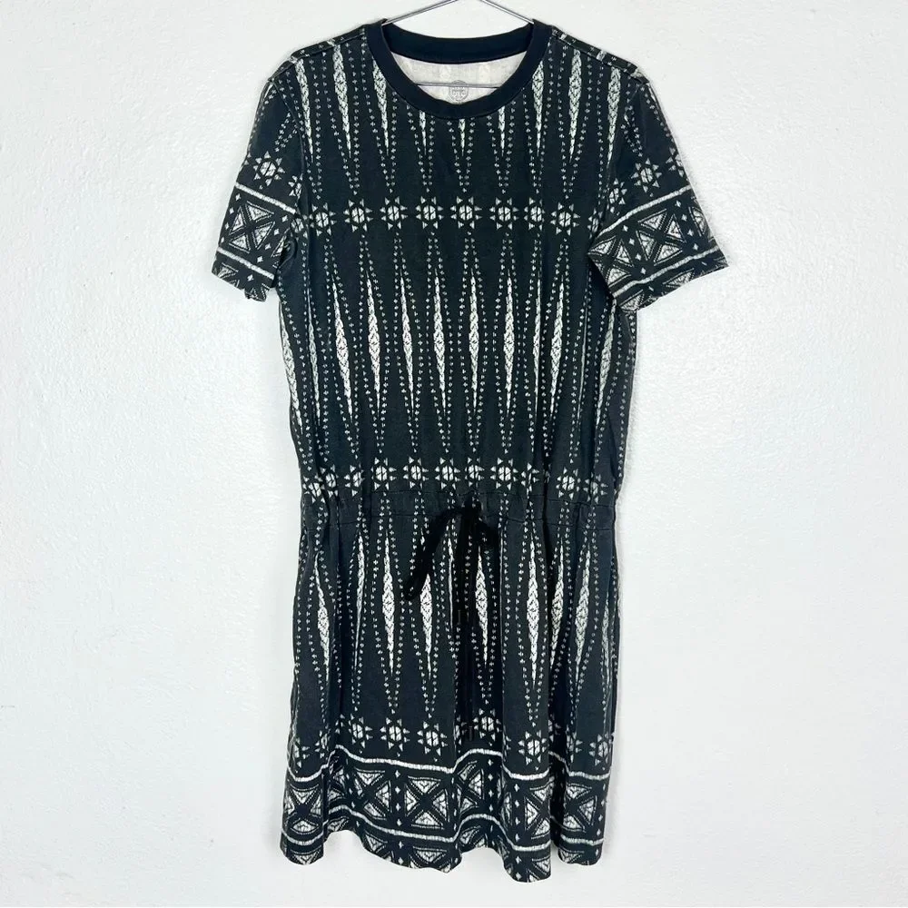 Tory Burch Geometric Crew Neck Dress